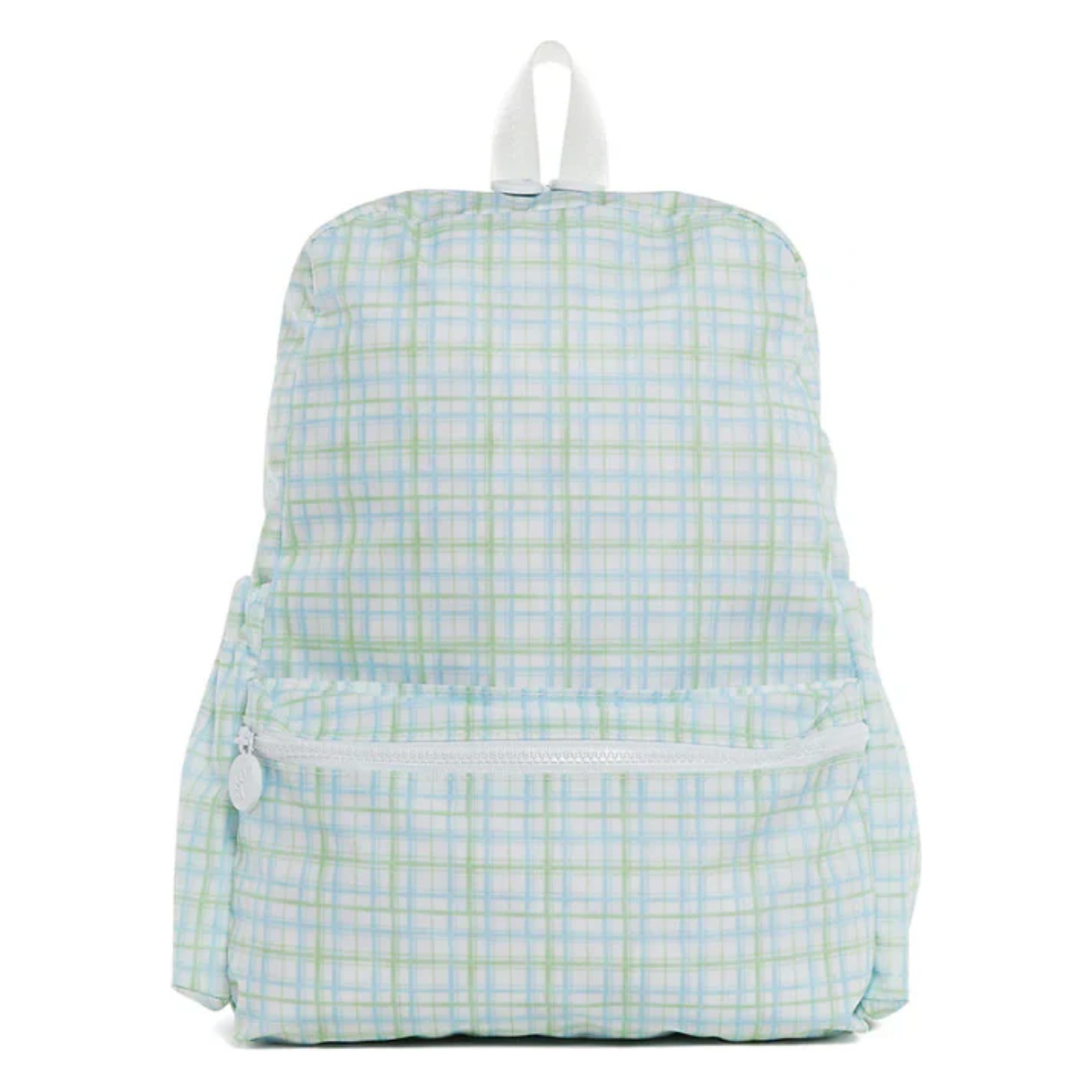 Trvl Backpack: Plaid Green