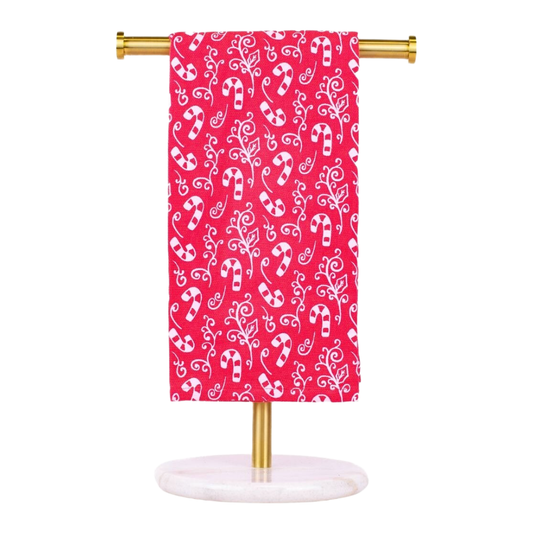 Candy Cane Wonders Towel