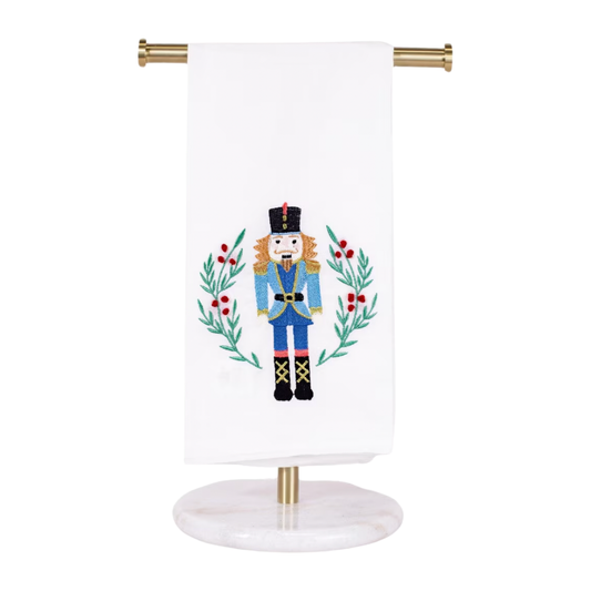 Nutcracker Wreath Towel