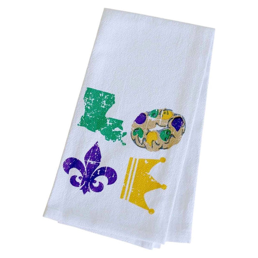 Mardi Love Towel