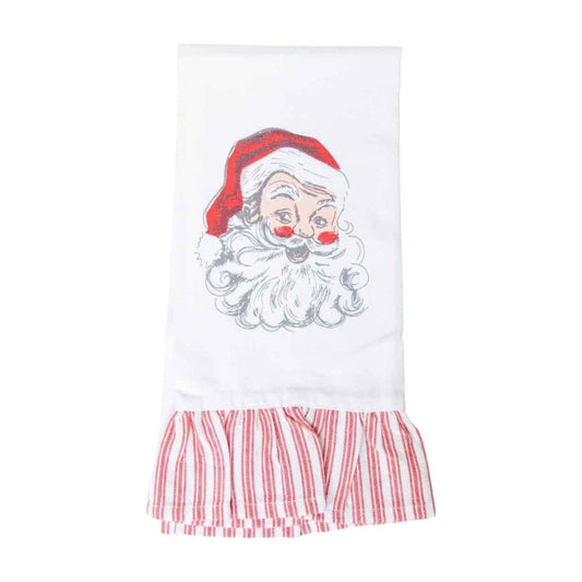 Santa Ruffle Towel