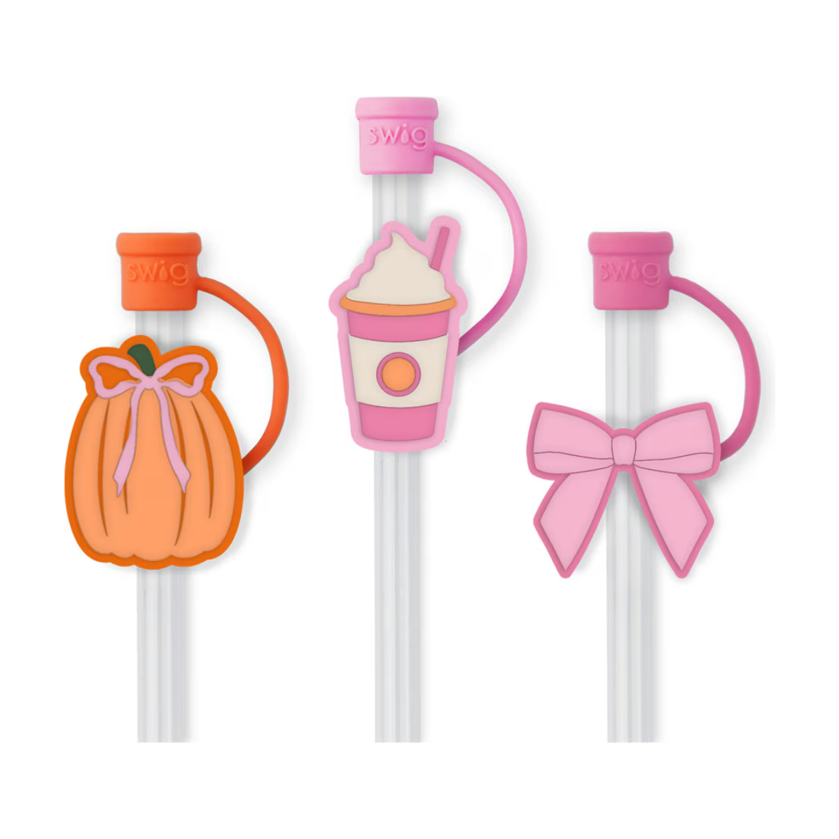 Pumpkins + Bows Topper Set