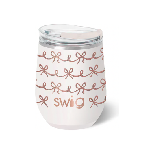 Pretty in Pink - Stemless Wine