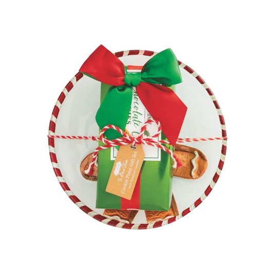 Gingerbread Cookie Plate Set