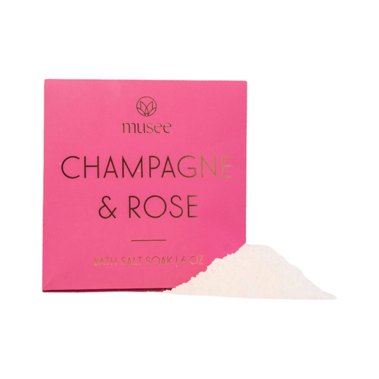 Champagne + Rose Mini Salt Soak