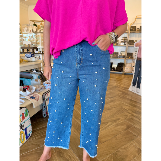Pearl Straight Leg Jeans