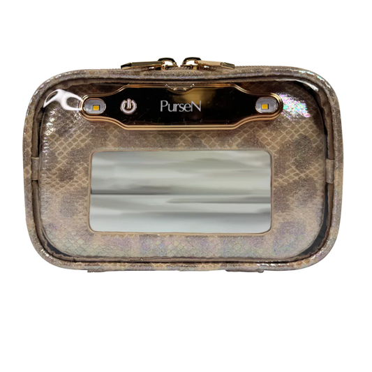 LittMini Organizer - Glimmer Leopard