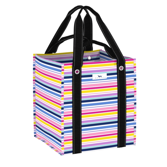 Bagette Market Tote: Stripe a Pose