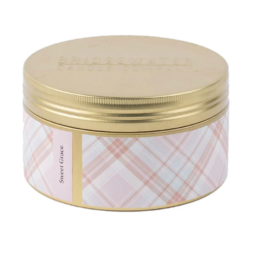 Sweet Grace: 3 Wick Tin Candle