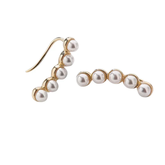 Pearl Climber Earrings