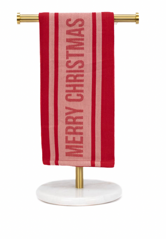 Merry Christmas Jacquard Towel
