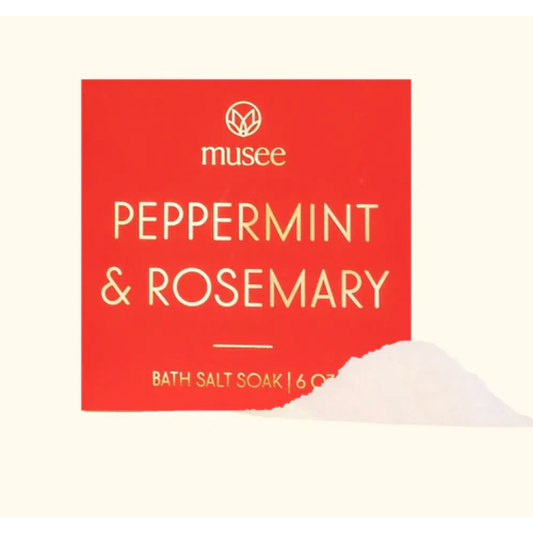 Peppermint & Rosemary Mini Salt Soak
