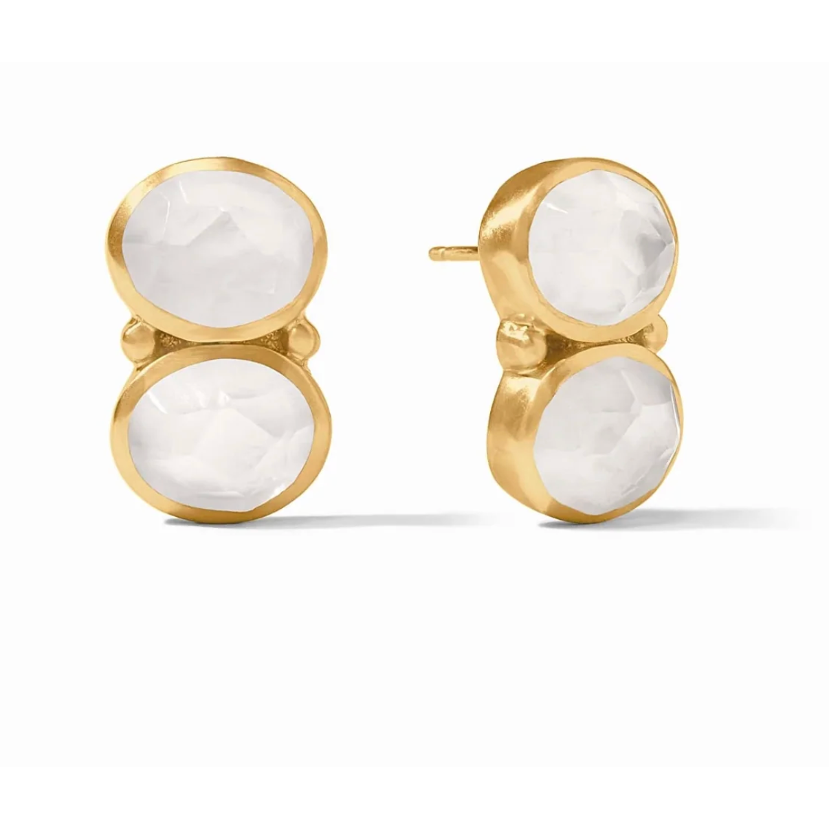 Honey Duo Earring - Clear Crystal