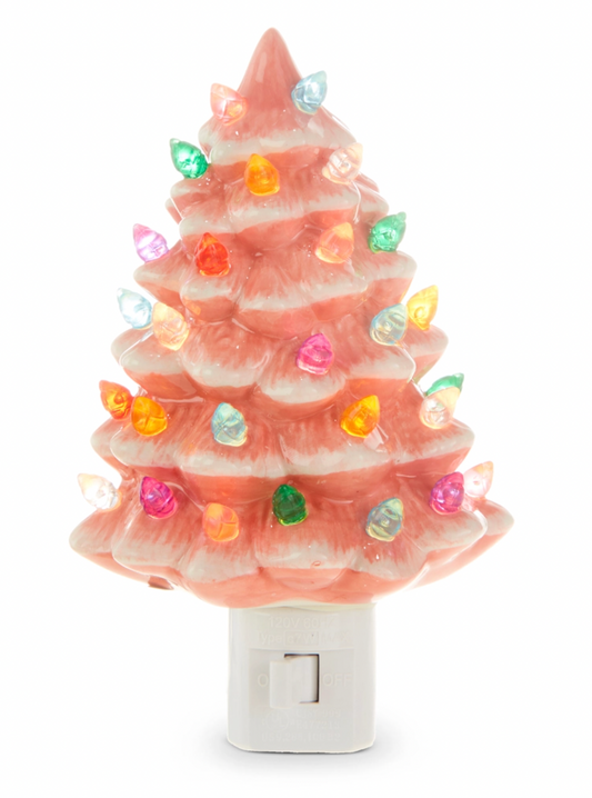 Pink Tree Night Light