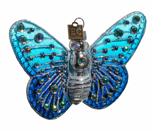 Fantasy Butterfly Ornament -  Blue