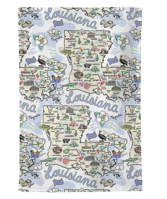 Louisiana Kitchen Towel