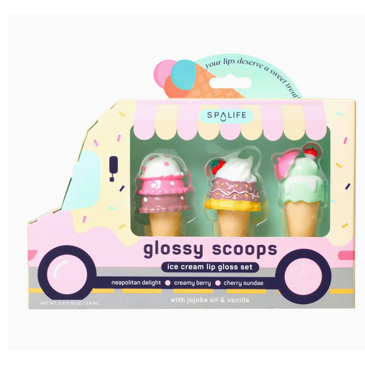 Glossy Scoops Trio Set