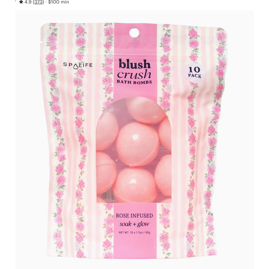 Blush Crush Bath Bomb Set
