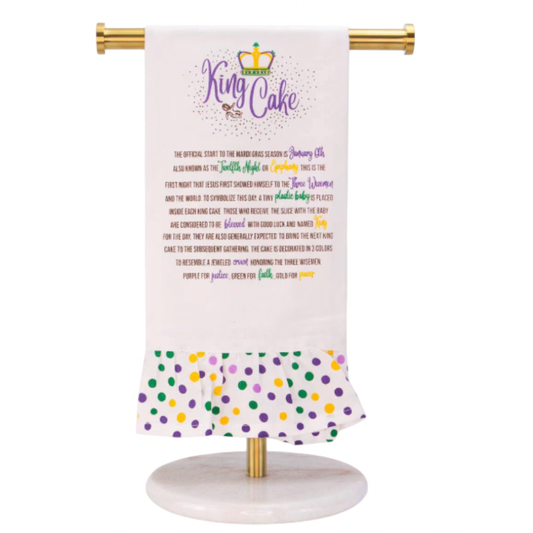 Story of the King Cake Towel