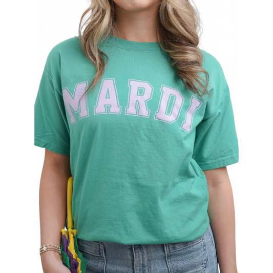 Mardi Block Tee:
