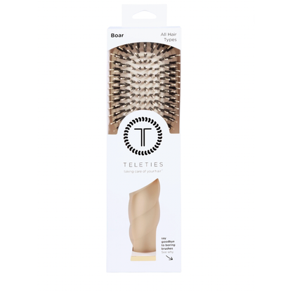 Boar Bristle Hair Brush | Tan
