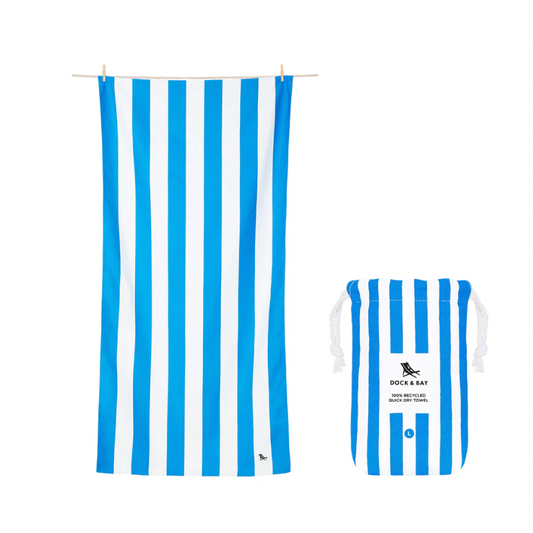 Quick Dry Towel: Bondi Blue