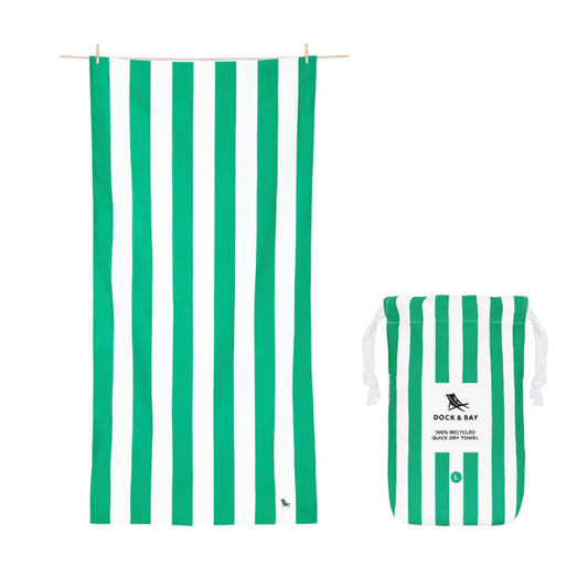 Quick Dry Towel: Cancun Green