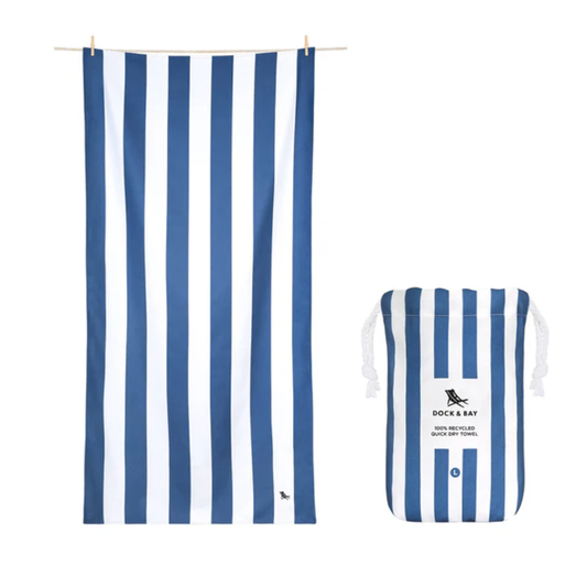 Quick Dry Towel: Whitsunday Blue