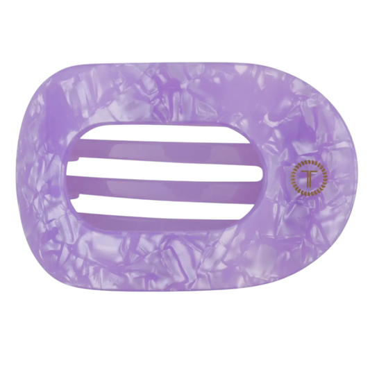 Flat Round Hair Clip | Small | Lavender Mist