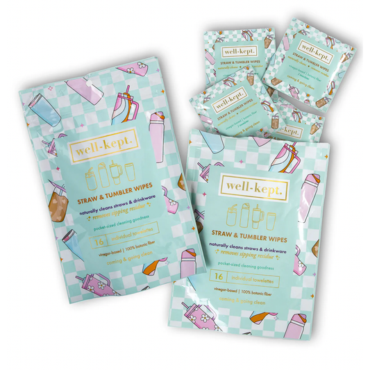 Straw + Tumbler Wipes