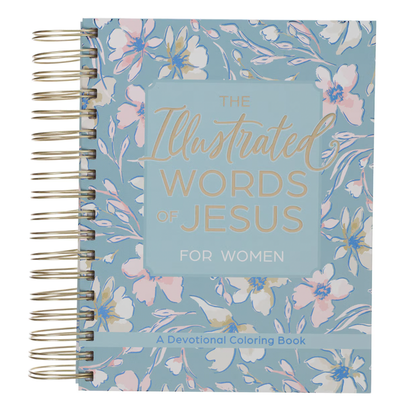 Illustrated Words of Jesus for Women - Coloring Devotional