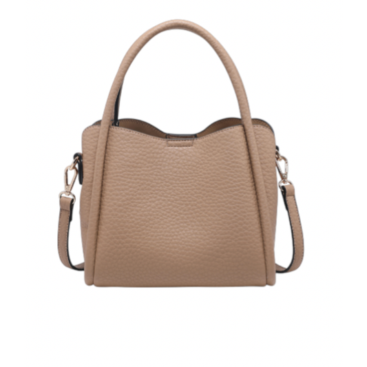 Khaki: Ruby - 3 Compartment Satchel