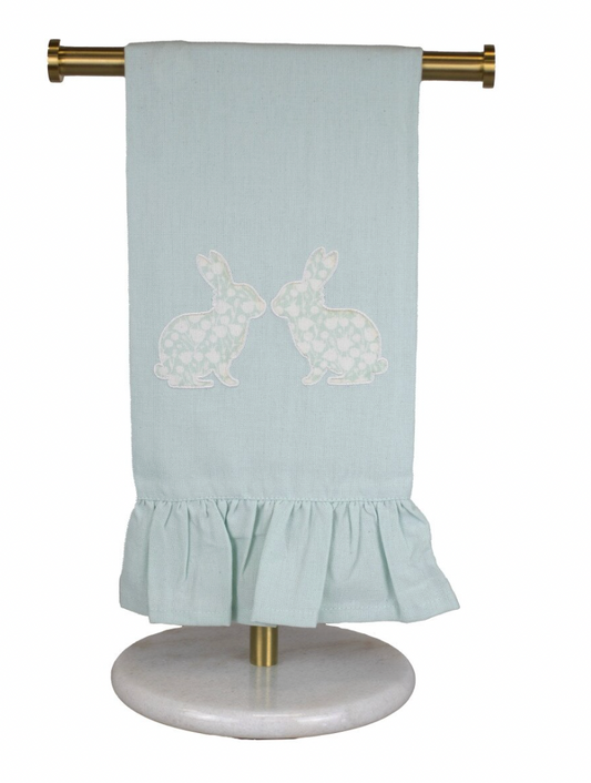Aubrey Bunny Ruffle Towel