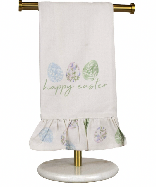 Happy Easter - Haven Ruffle Towel