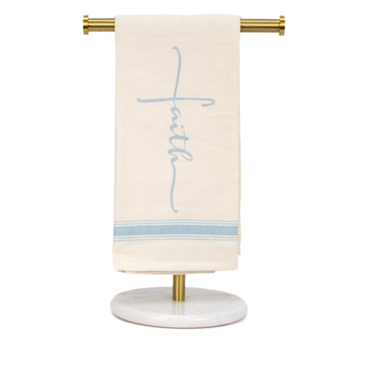 Faith Script Hand Towel