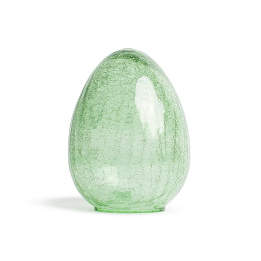 6x8 Mint Glass Egg