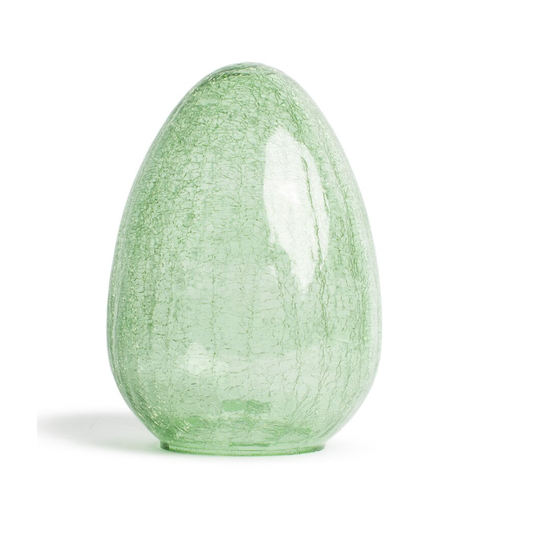 7x10 Mint Glass Egg