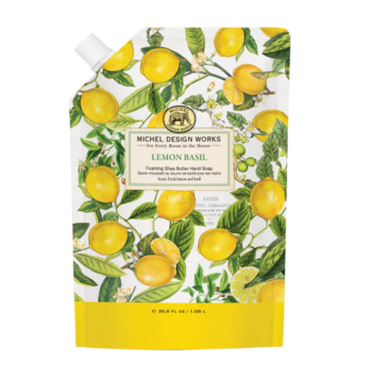 Lemon Basil Foaming Soap Refill