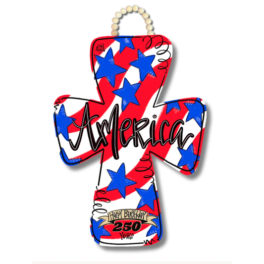 250th America Cross Hanger
