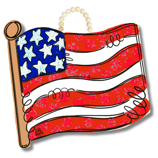 American Flag Hanger