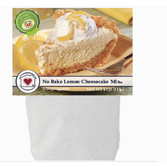 No Bake Lemon Cheesecake Mix