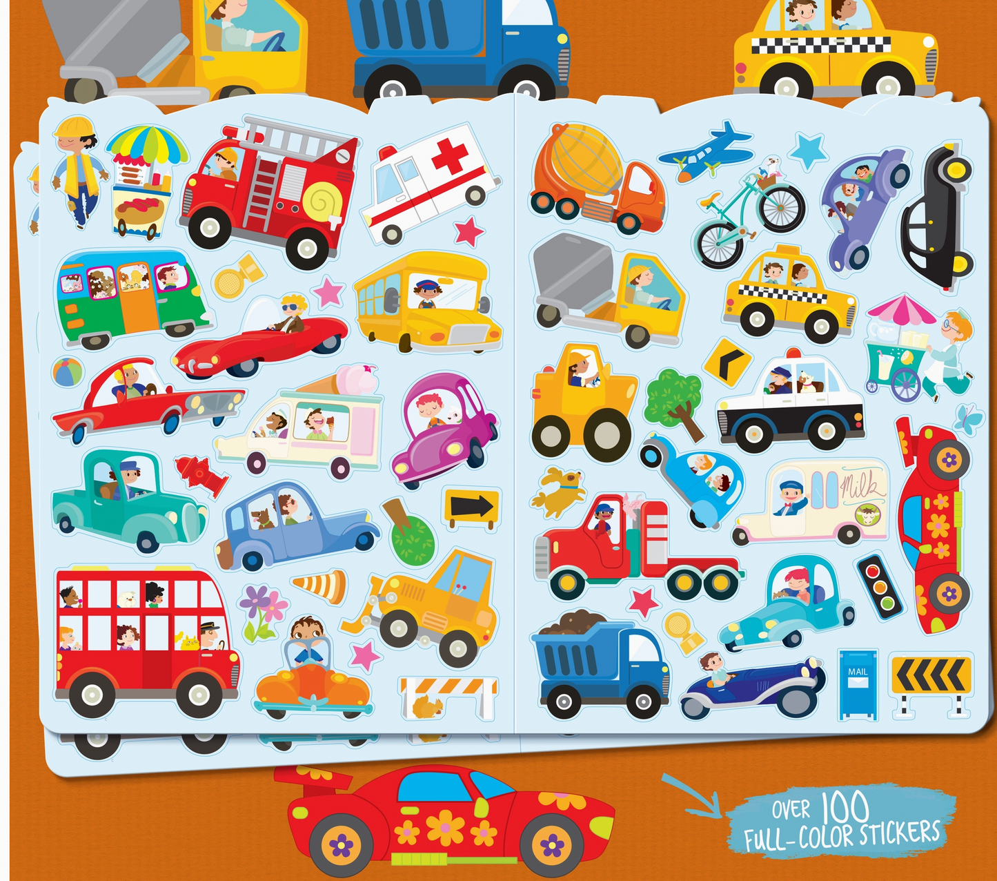 Car Town Activity Art Pack