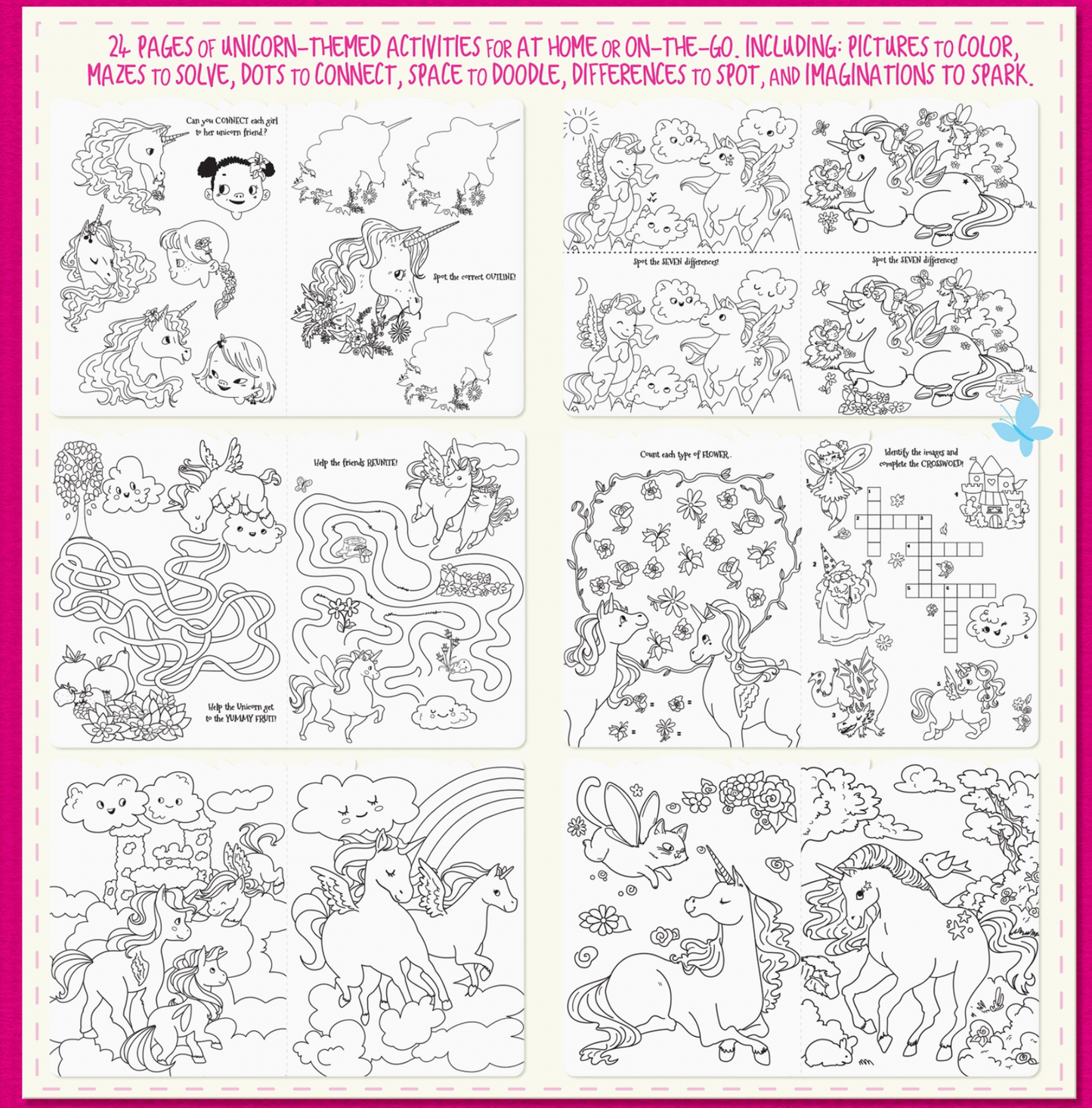 Unicorn Activity Art Pack