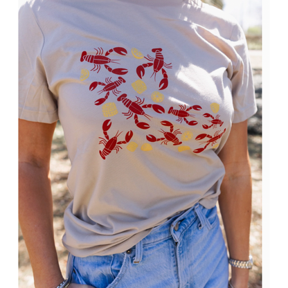 Louisiana Crawfish Boil Tee: