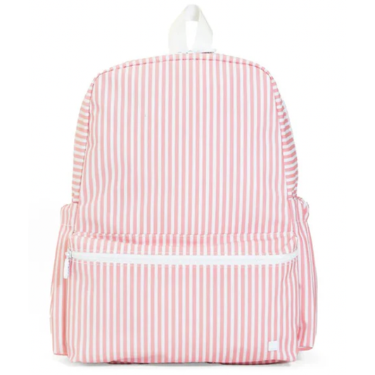 Trvl Backpack: Pimlico Stripe - Dusty Rose