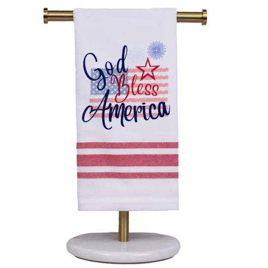 God Bless America Towel