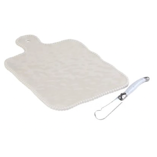 Perlette - Cheeseboard w/ Knife