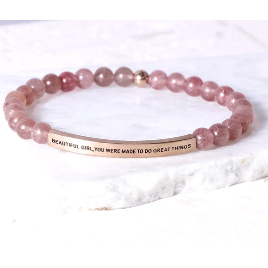 Beautiful Girl - Pink Quartz