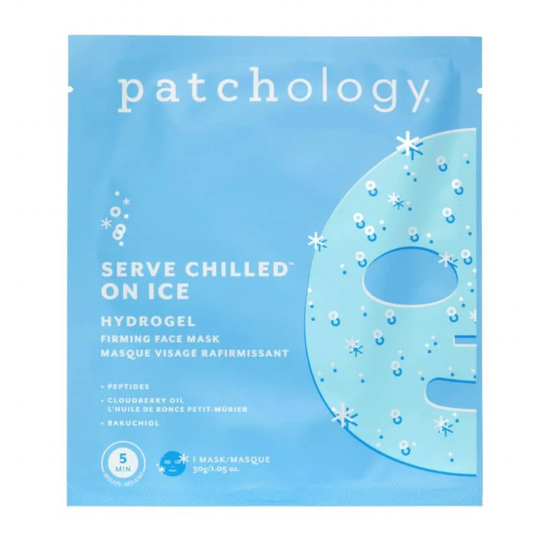 Serve Chilled On Ice Firming Hydrogel Mask