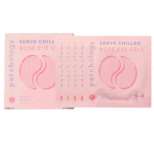 Serve Chilled Rose Hydrating Eye Gels - 5 Pair